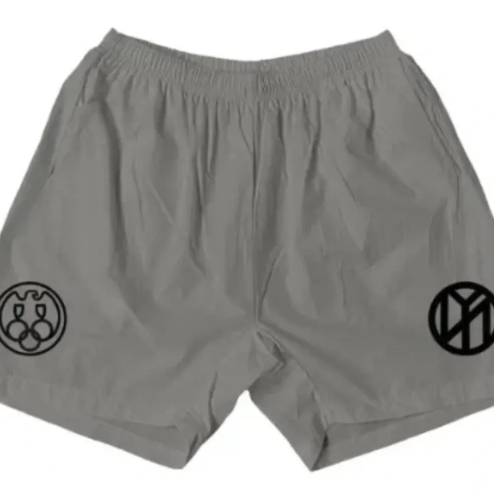 Mocha NEW YZY Yeezy Gosha Nylon Shorts FW24 Grey SH-01 03 Size 3